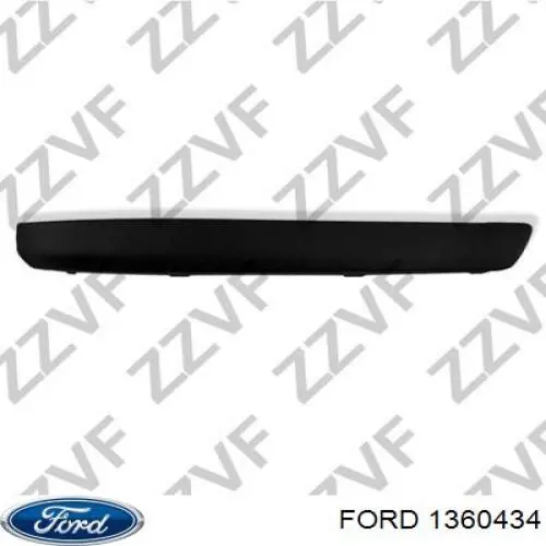 Moldura esquerda do pára-choque traseiro para Ford Focus (DA)