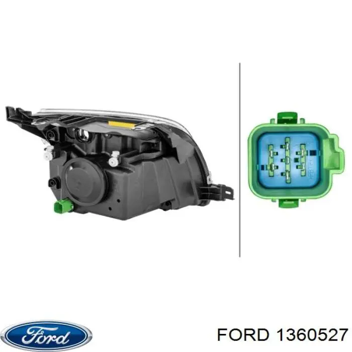 1207406 Ford Фара