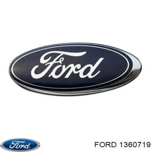 Фирменный значек решетки радиатора Ford 1360719