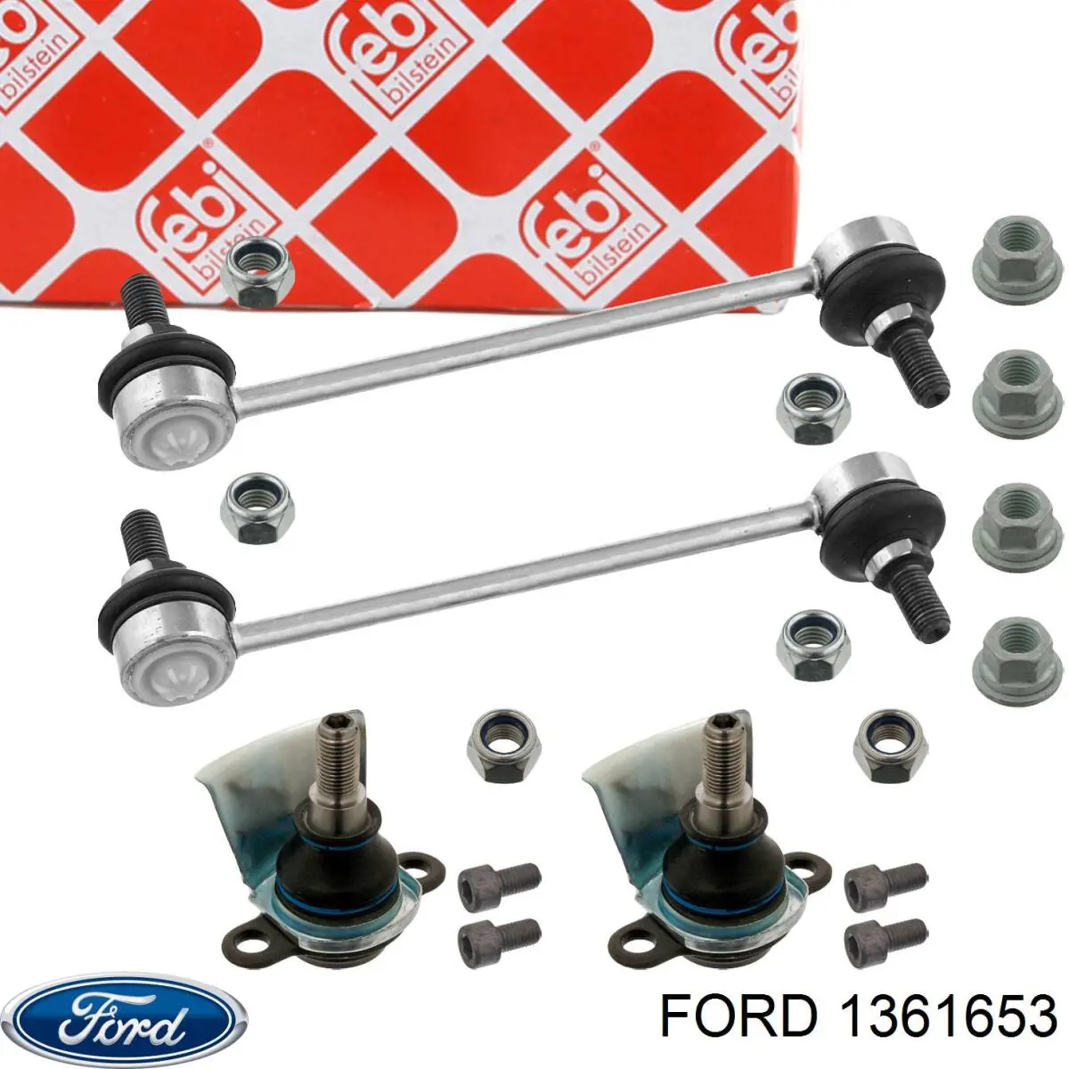 Тяга переднего стабилизатора Ford 1361653 цена, от 7.84 USD