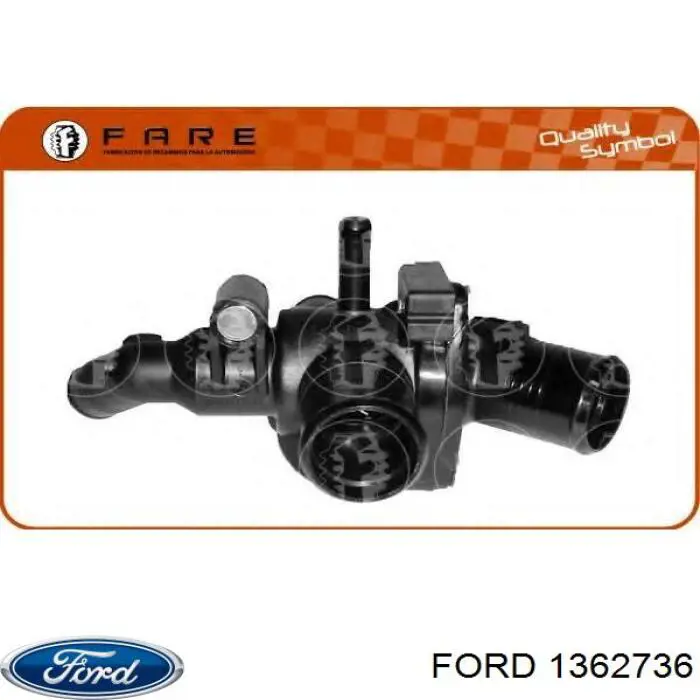 Кожух термостата Ford 1362736 цена, от 36.09 USD
