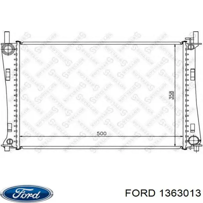 Купить 1363013 Ford Радиатор водяной