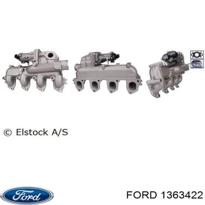 Купить 1363422 Ford Впускной коллектор