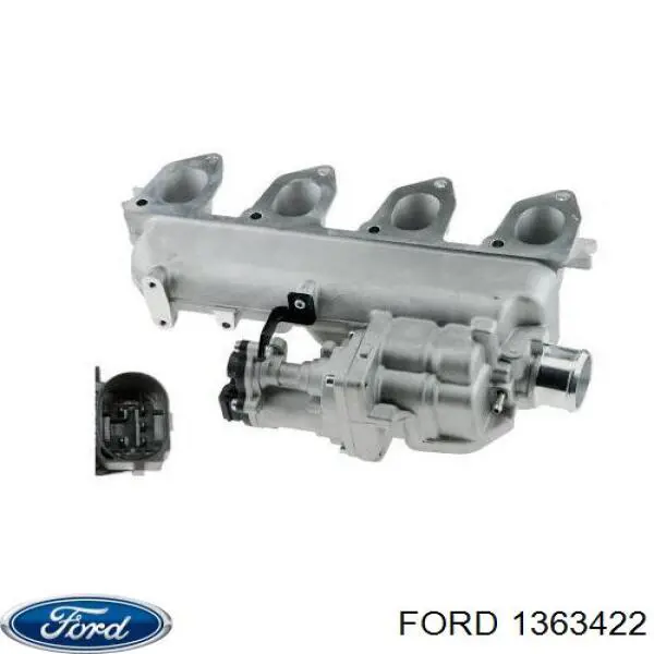 1363422 Ford коллектор впускной