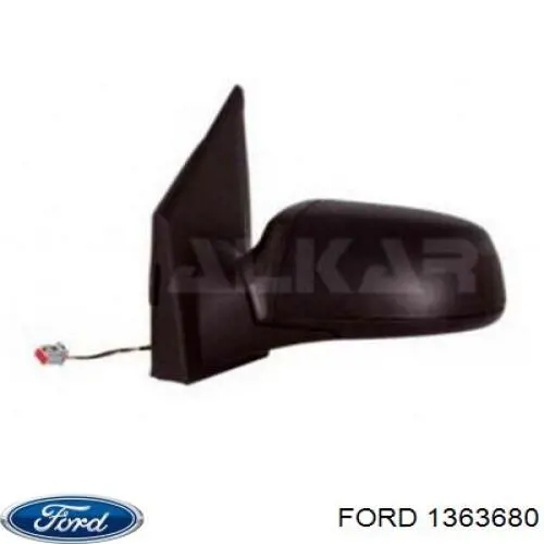 Правое боковое зеркало 1363680 Ford