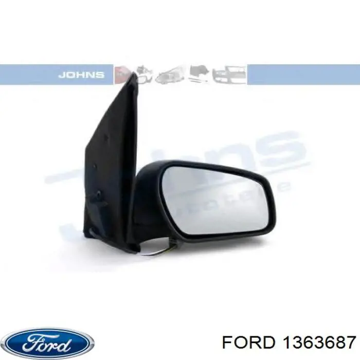 1363687 Ford Зеркало заднего вида правое