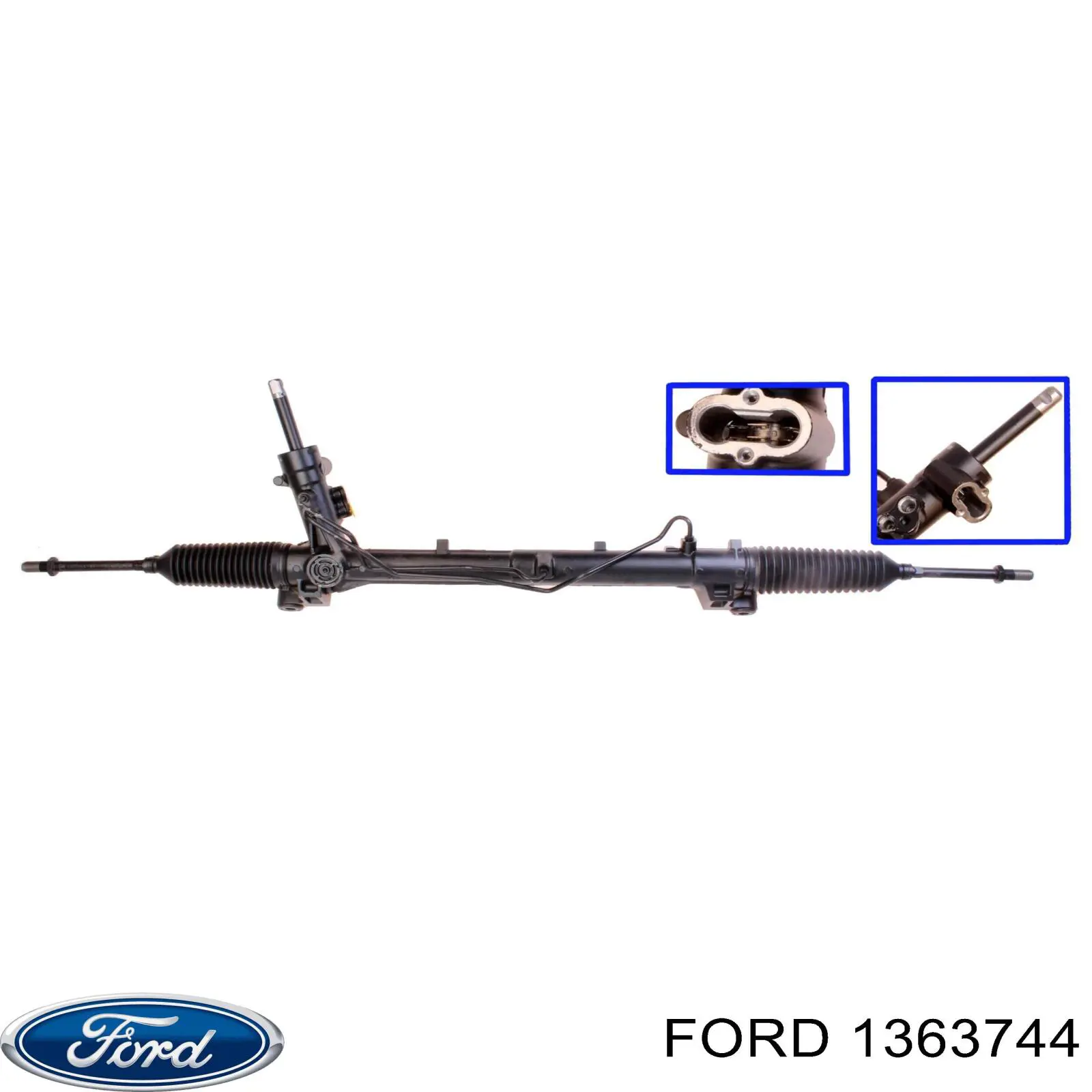 1363744 Ford рулевая рейка
