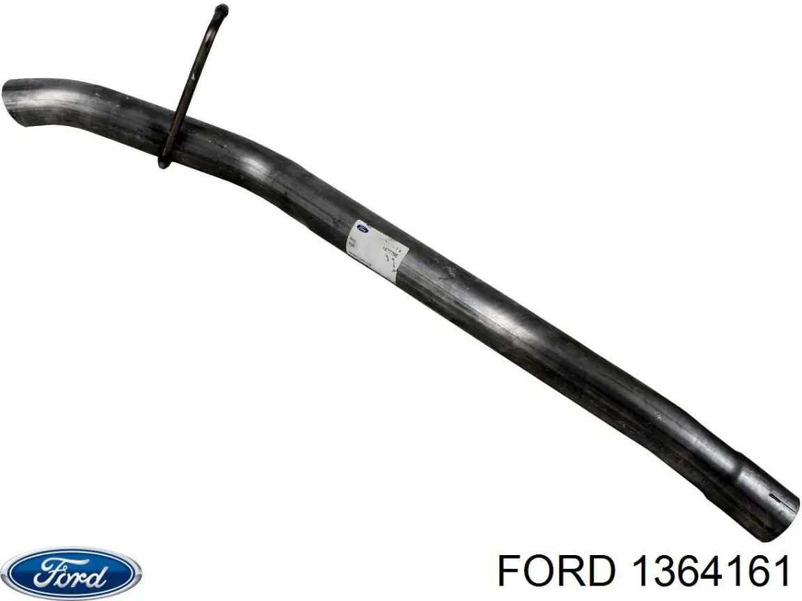 Глушитель, задняя часть 1364161 Ford