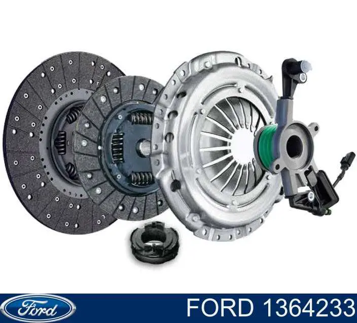 1364233 Ford kit de embraiagem (3 peças)