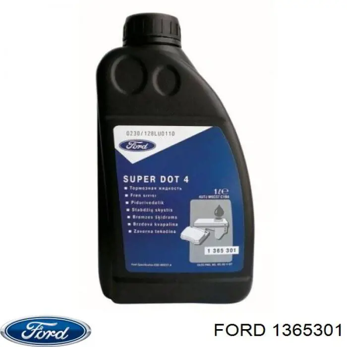 Жидкость тормозная Ford 1365301