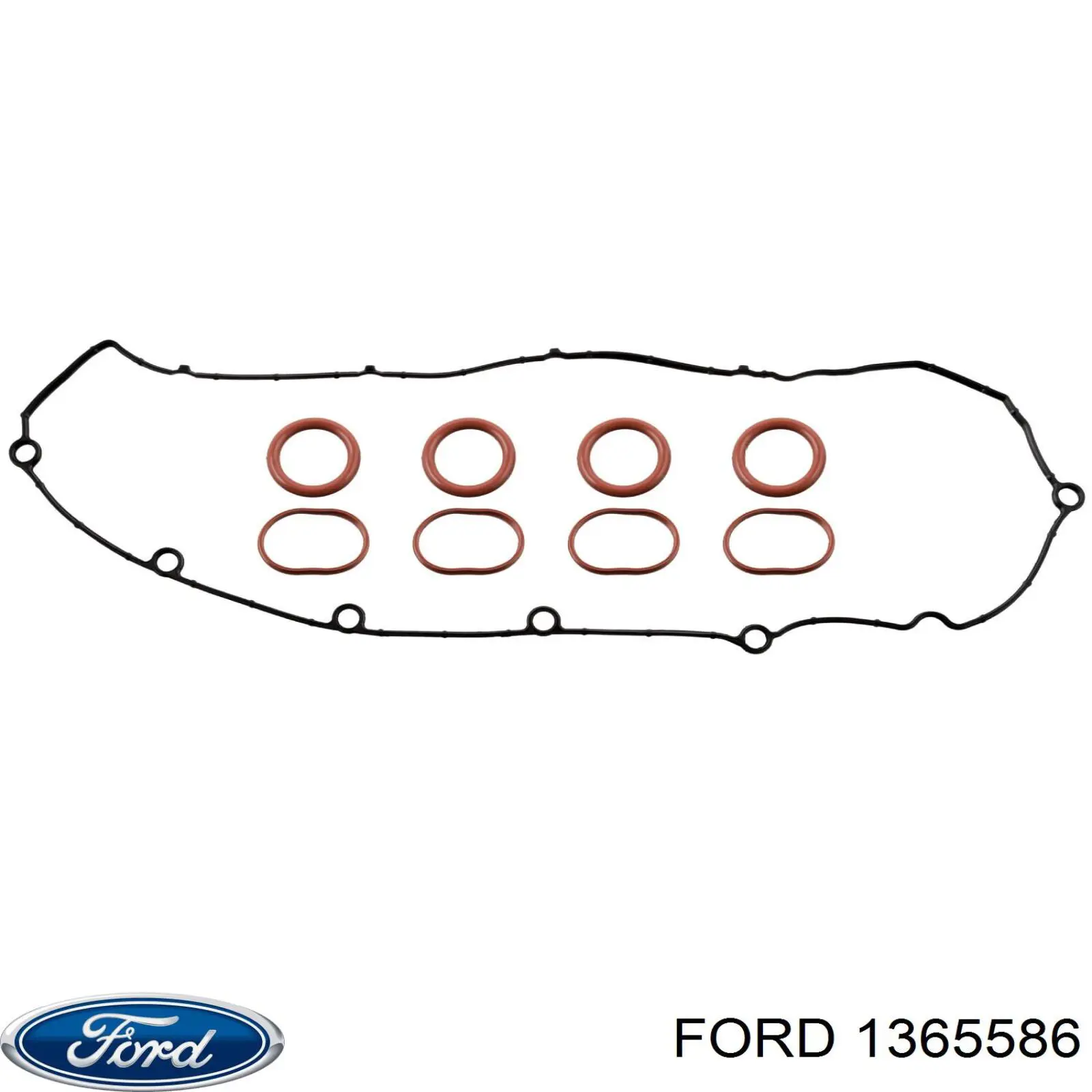Прокладка клапанной крышки двигателя, комплект Ford 1365586 цена, от 41.47 USD