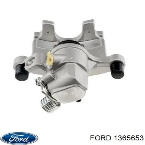 1365653 Ford suporte do freio traseiro esquerdo