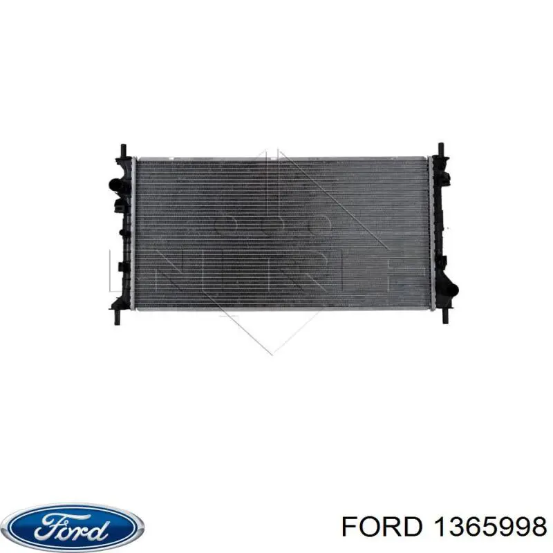 Купить 4T168B273GA Ford Радиатор водяной