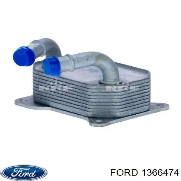 1366474 Ford радиатор масляный
