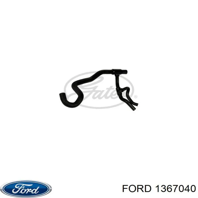 1367040 Ford подушка (опора двигателя правая)