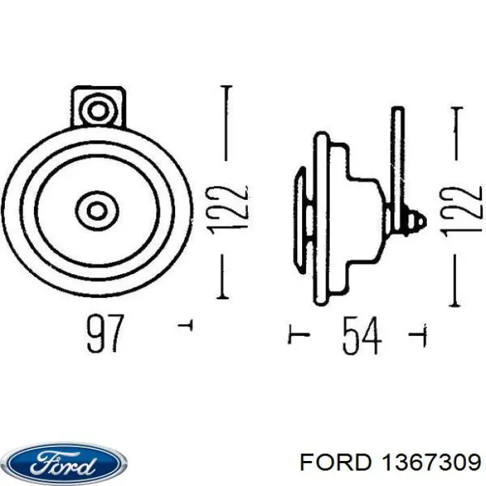 Педаль тормоза Ford 1367309 цена, от 3.10 USD