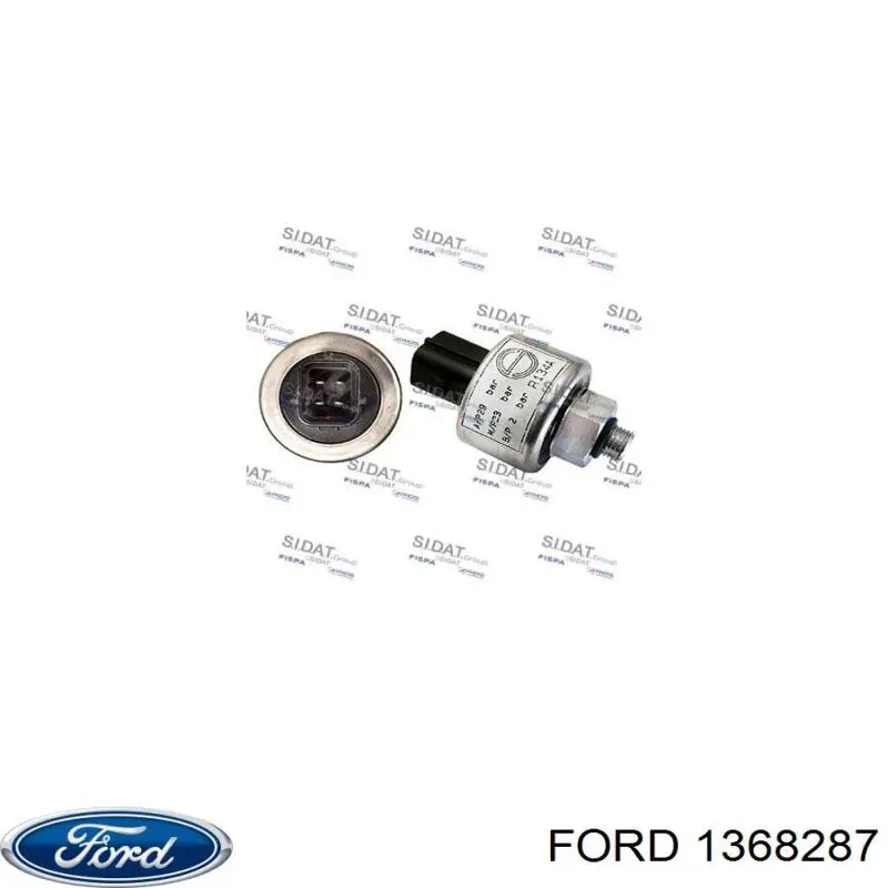 1368287 Ford крыло заднее левое