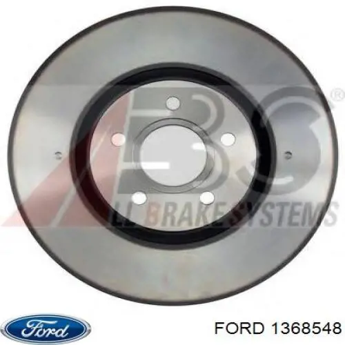 Передние тормозные диски 1368548 Ford