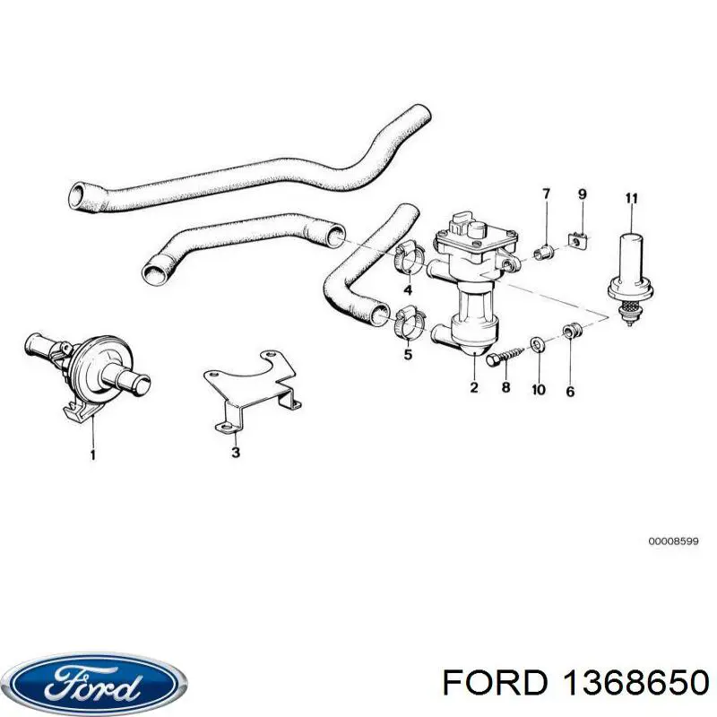  Ford 1368650 цена, от 6.57 USD