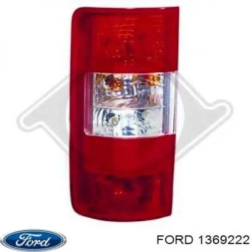  Фонарь задний левый Ford Connect 