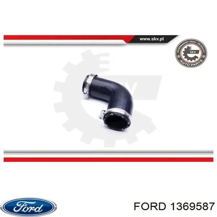 Купить 1369587 Ford Патрубок интеркулера