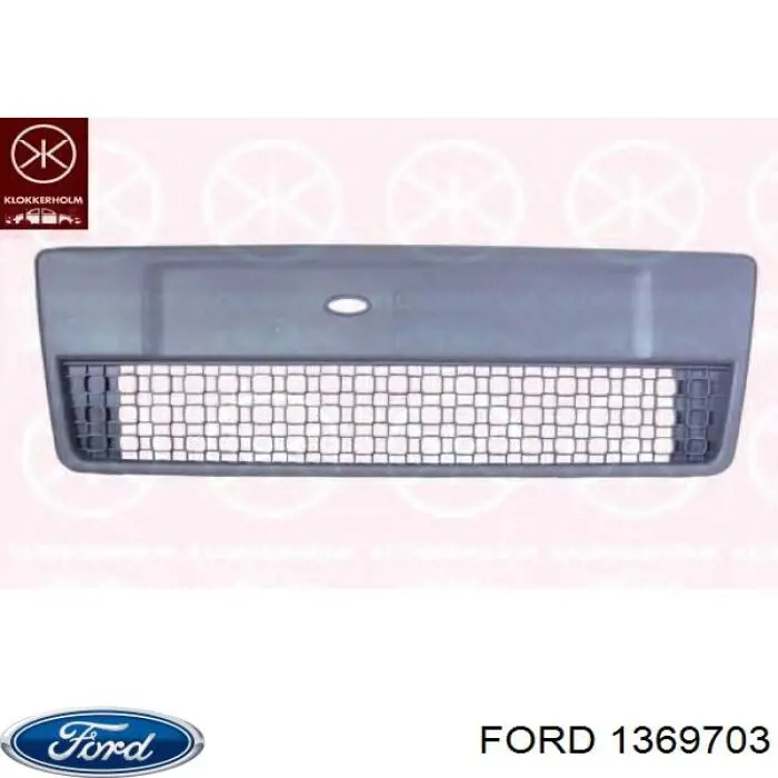 Купить 1369703 Ford Решетка переднего бампера, центральная