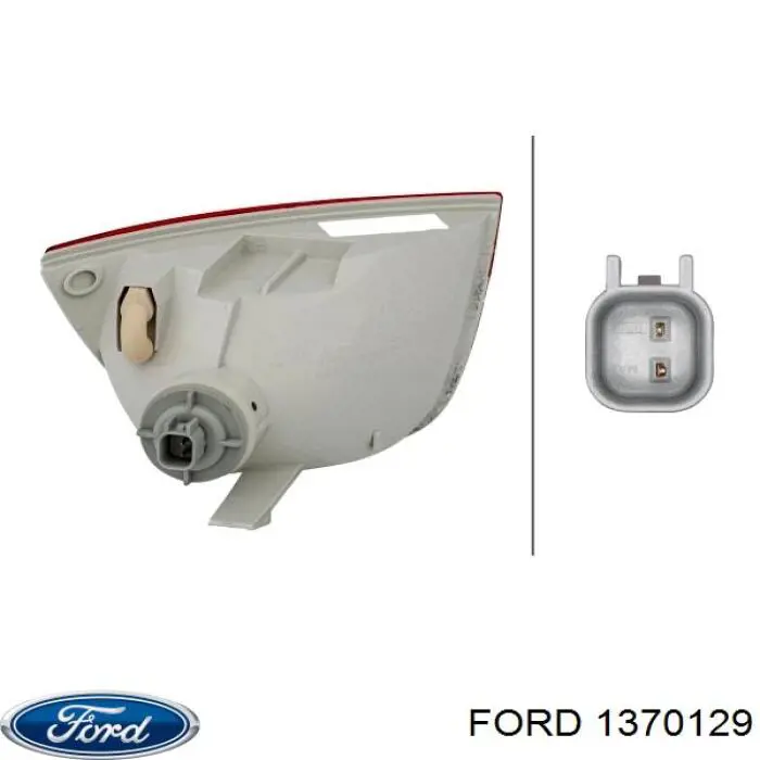Фонарь заднего хода правый Ford 1M5115500A