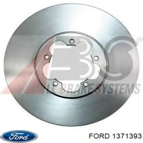 1371393 Ford диск тормозной передний