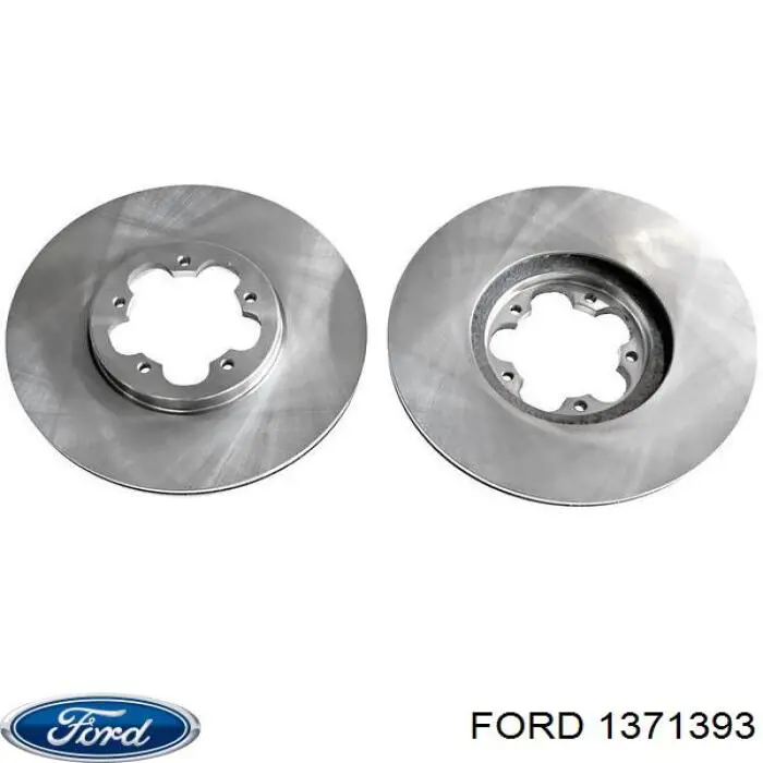 1371393 Ford Диск тормозной передний