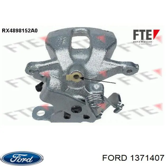 Тормозной суппорт правый задний Ford 1371407 цена, от 80.73 USD