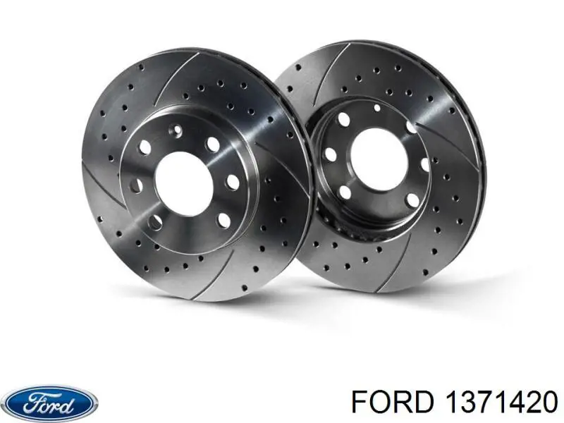Купить 1371420 Ford Диск тормозной задний