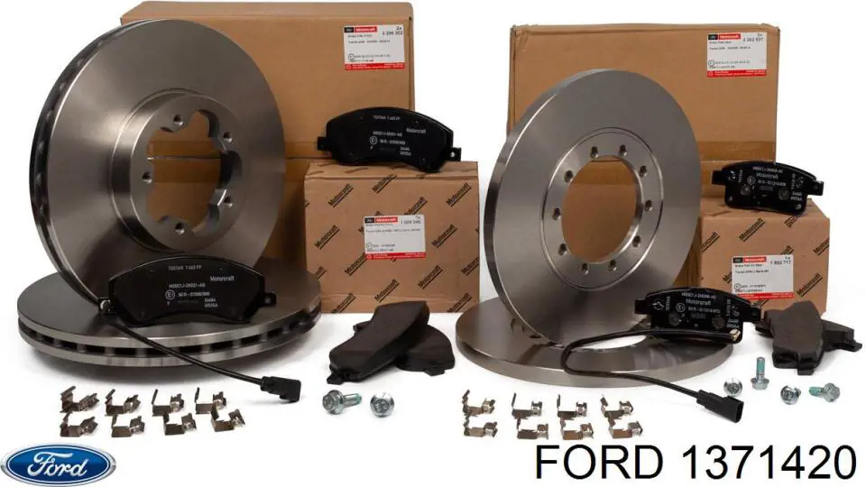 Задний тормозной диск Ford 1371420 цена, от 31.64 USD