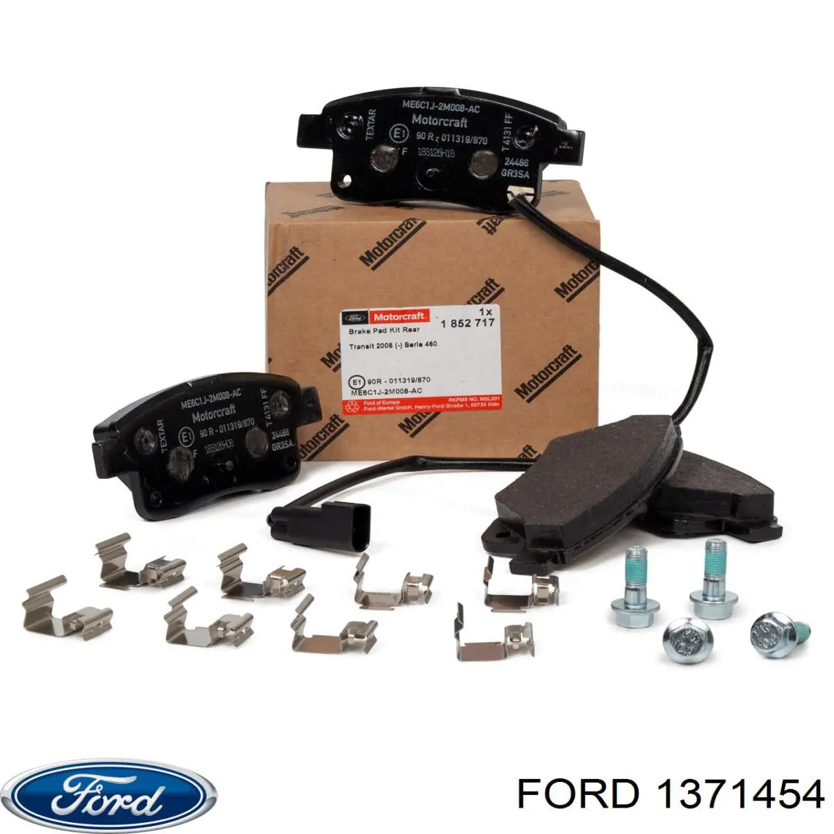 1371454 Ford задние тормозные колодки