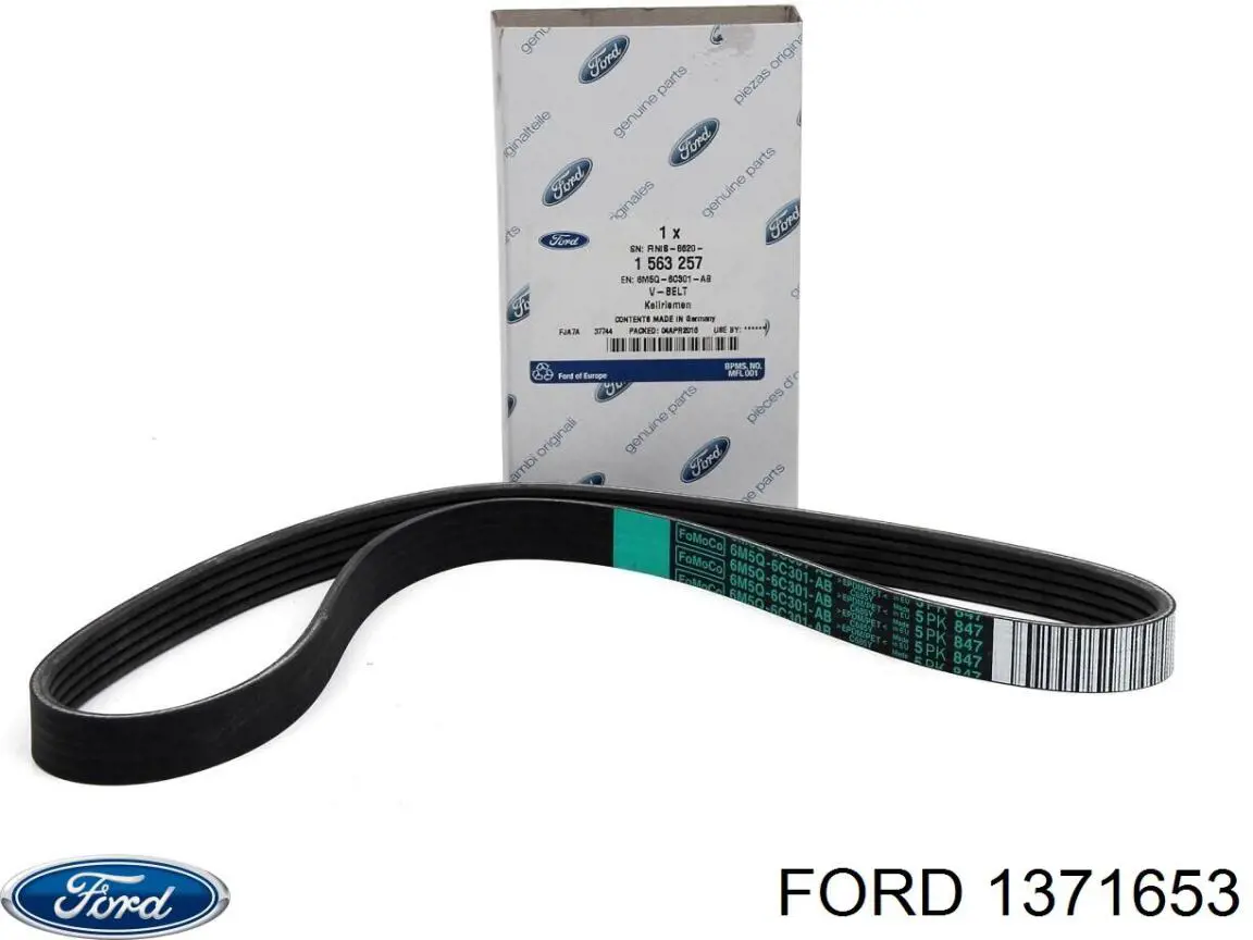 Клиновый ремень Ford 1371653 цена, от 5.64 USD