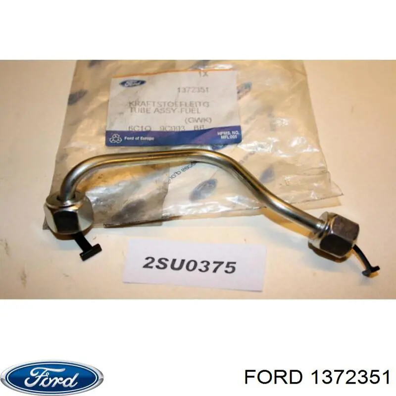 1372351 Ford tubo de combustível do injetor de 2º cilindro