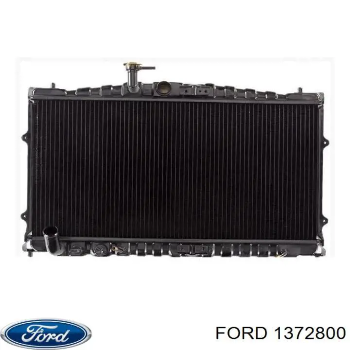 1372800 Ford Центр переднего бампера
