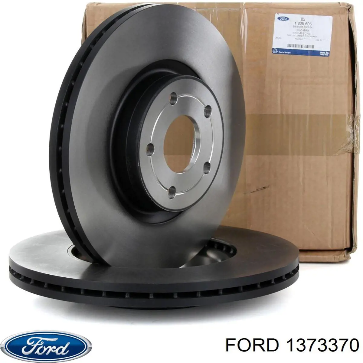 1373370 Ford диск тормозной передний