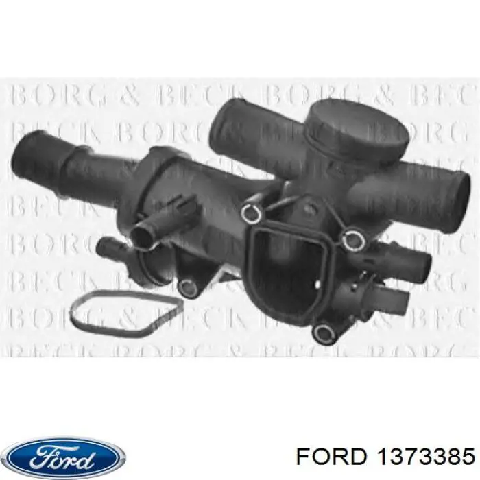 Кожух термостата Ford 1373385 цена, от 22.55 USD