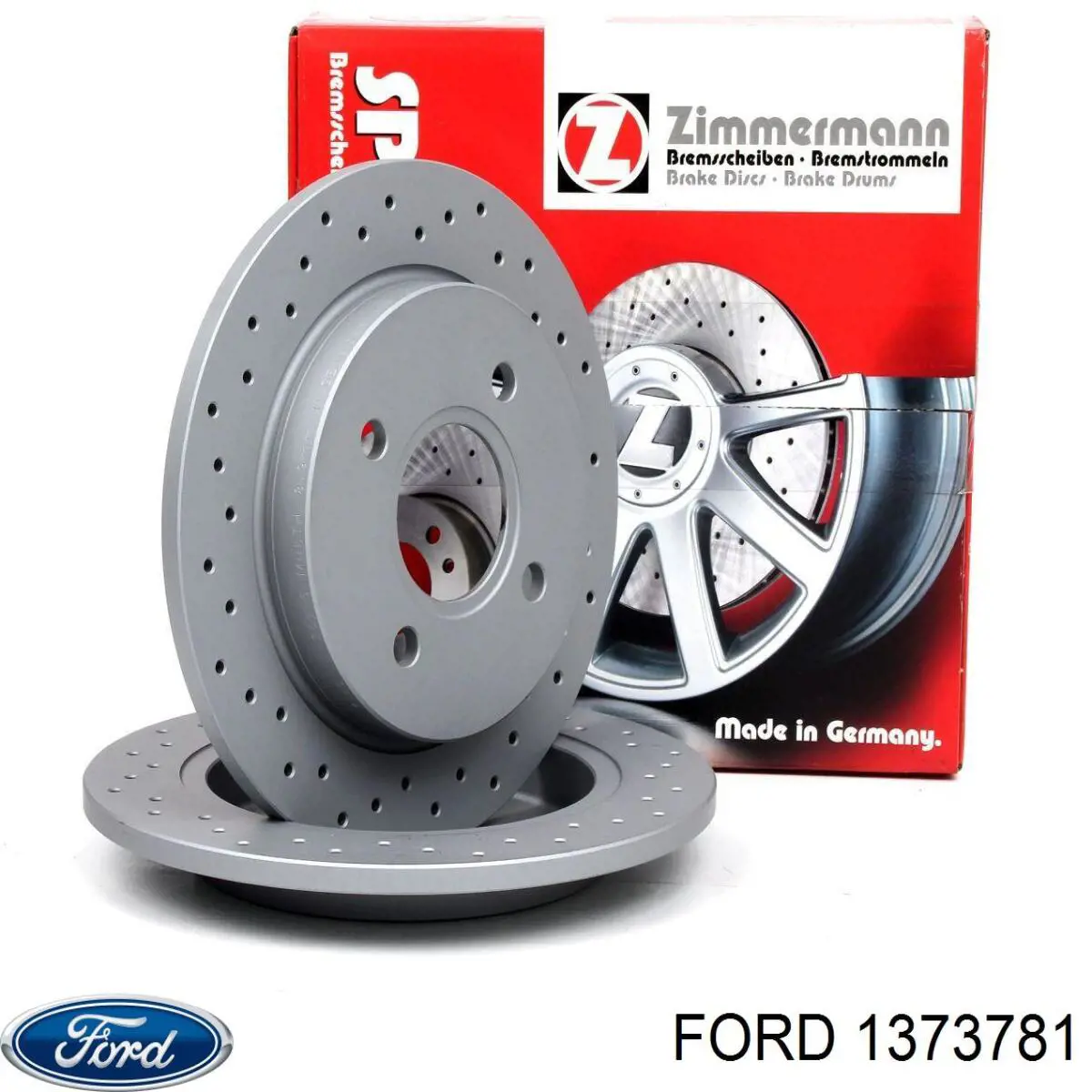 Задний дисковый тормоз Ford 1373781