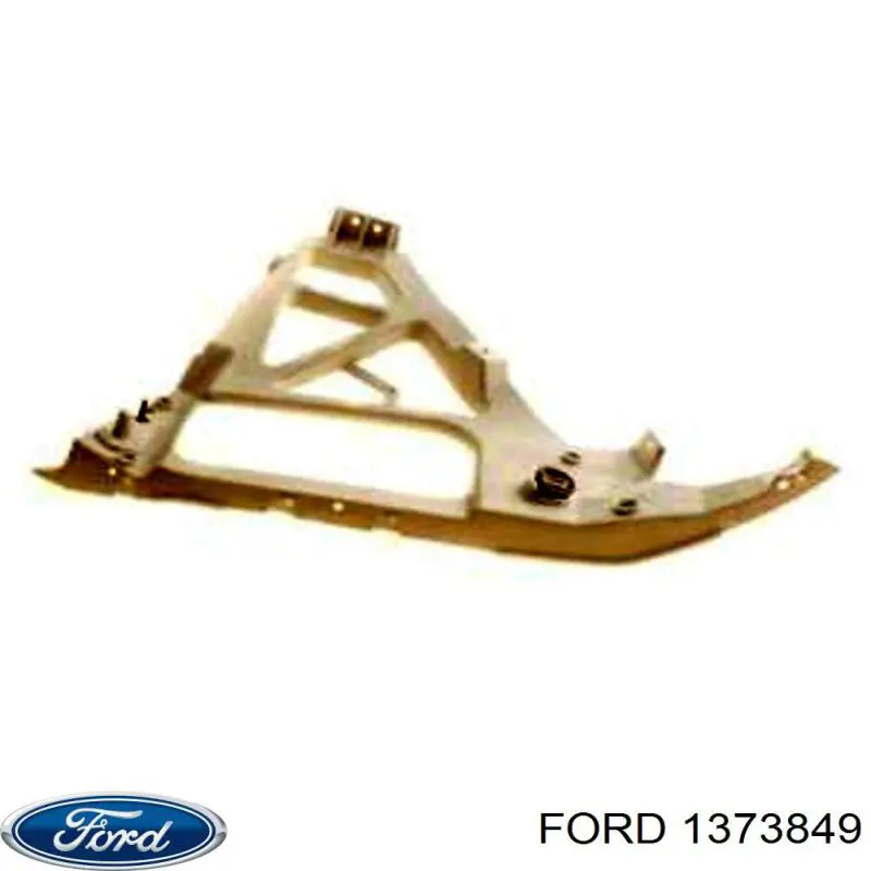 1373849 Ford Левое крепление заднего бампера