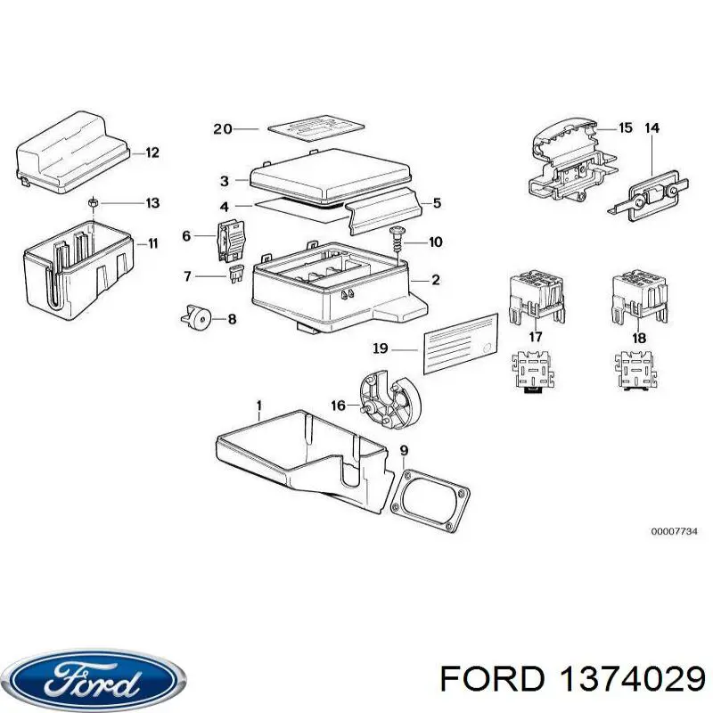 Ford 1374029 цена, от 221.39 USD