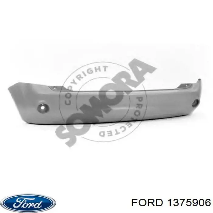 Бампер задний Ford 1375906 цена, от 71.87 USD