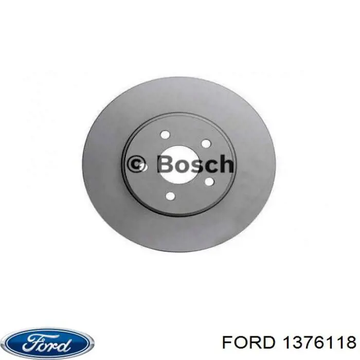 Передние тормозные диски 1376118 Ford
