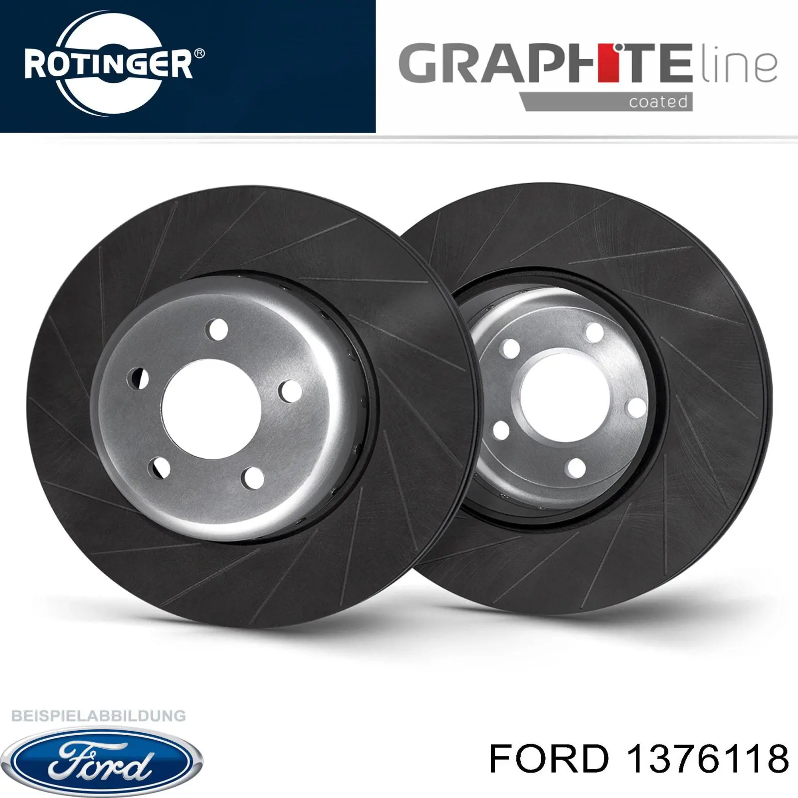 Тормоз дисковый передний Ford 1376118 цена, от 41.04 USD