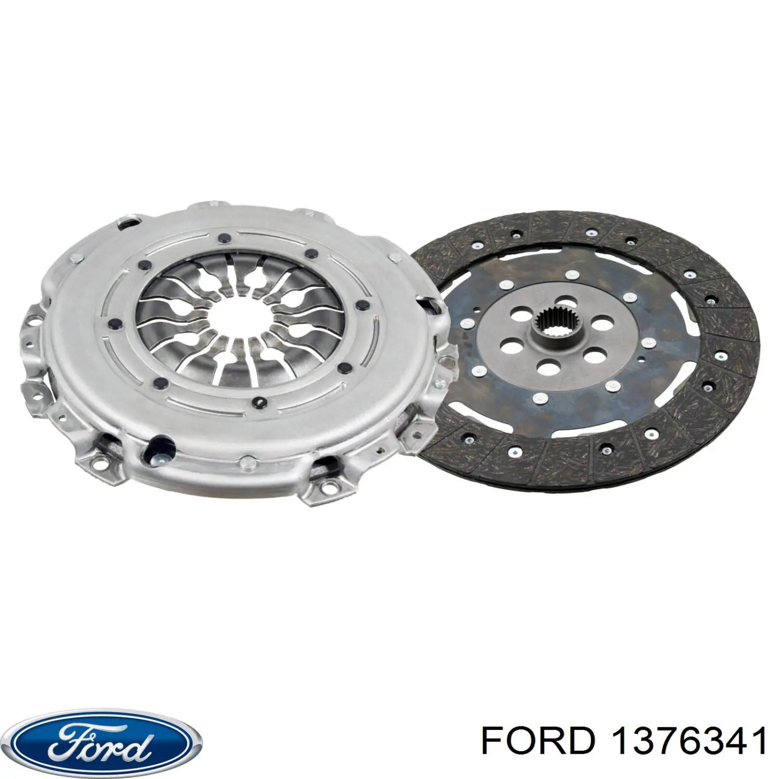 1376341 Ford kit de embraiagem (3 peças)