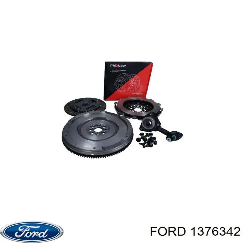 Купить 1376342 Ford Комплект сцепления (диск, корзина, подшипник)