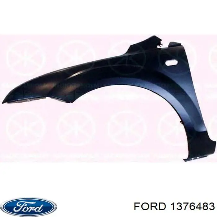 1376483 Ford крыло переднее правое