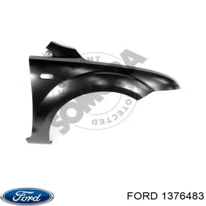 Боковая часть передняя правая Ford 1376483 цена, от 49.55 USD