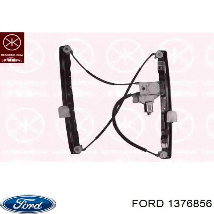 1376856 Ford motor de acionamento de vidro da porta dianteira esquerda