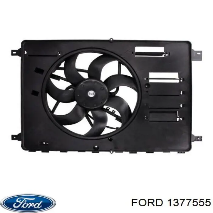 Диффузор радиатора охлаждения в сборе с мотором и крыльчаткой Ford 1377555 цена, от 139.19 USD